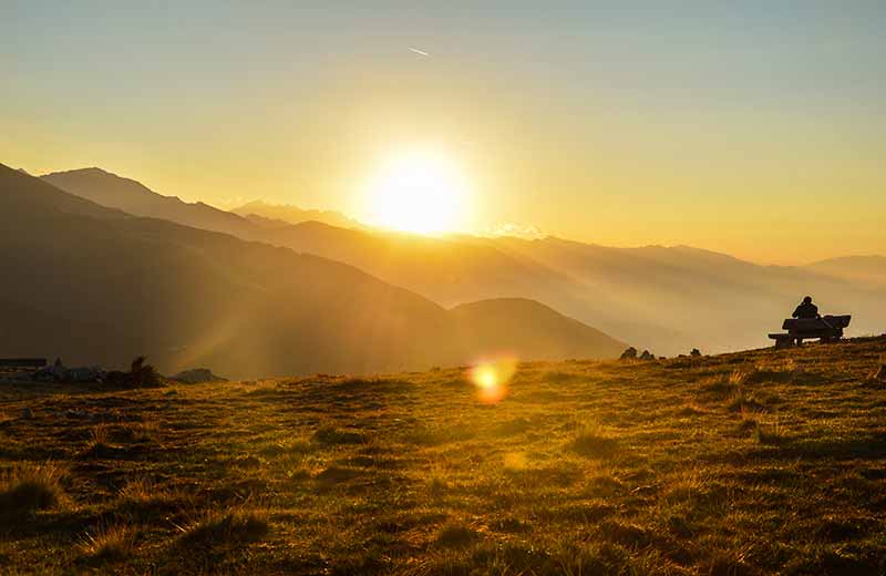 Wanderung Spinges - Stoanamandl