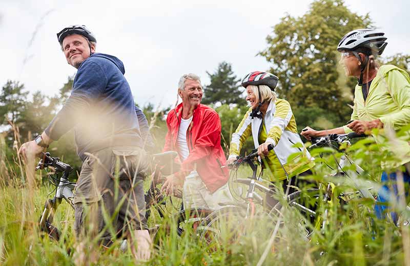 Almhüttentour mit dem Rad